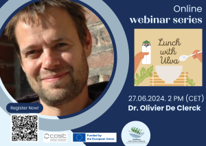 Ulva biology, morphology and microbiome dynamics.